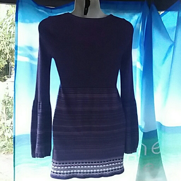 Decree Sweater/Tunic/Dress Purple - Picture 2 of 8